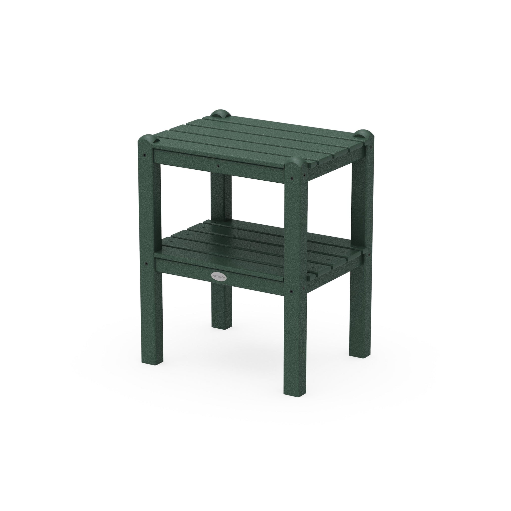 Two Shelf Side Table