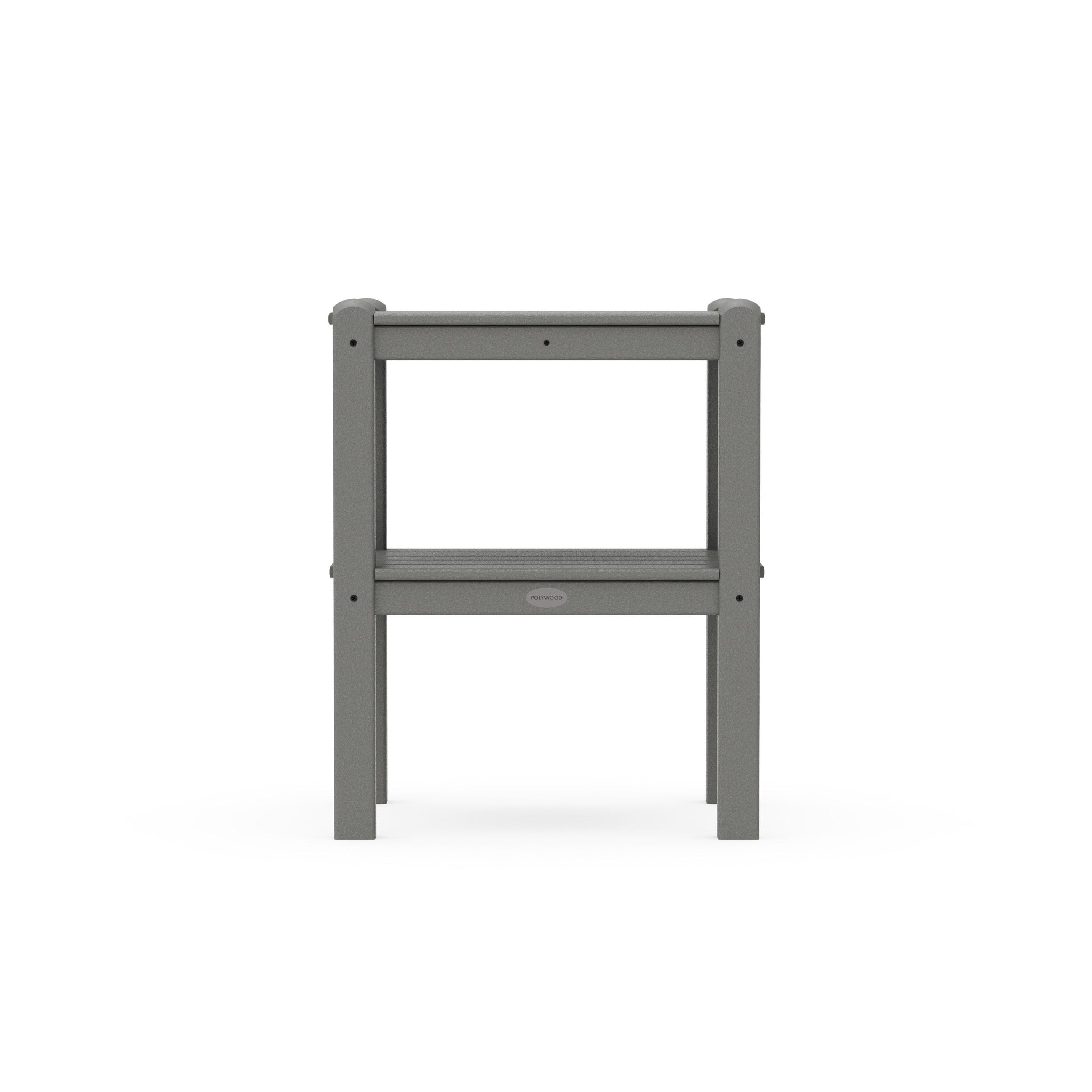 Two Shelf Side Table