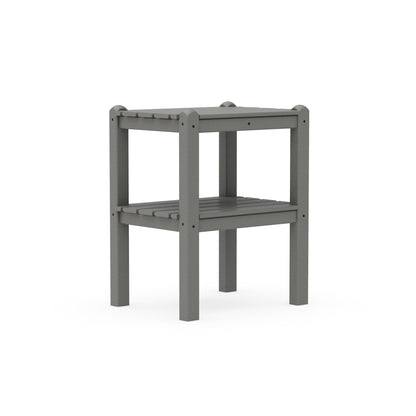 Two Shelf Side Table