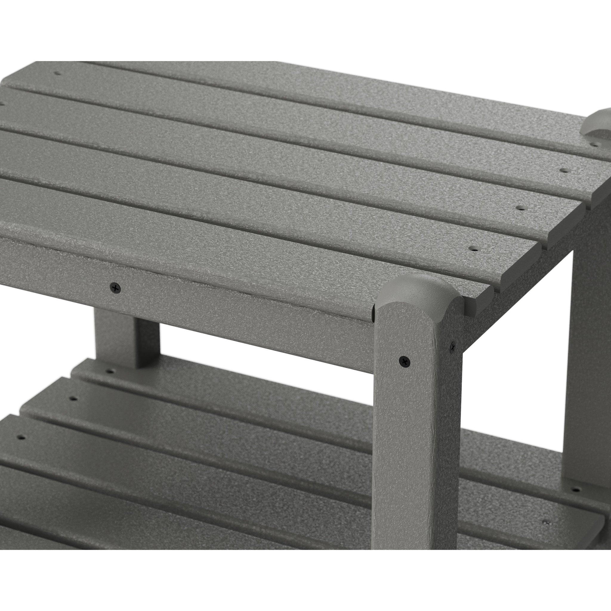 Two Shelf Side Table