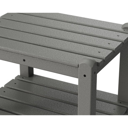 Two Shelf Side Table