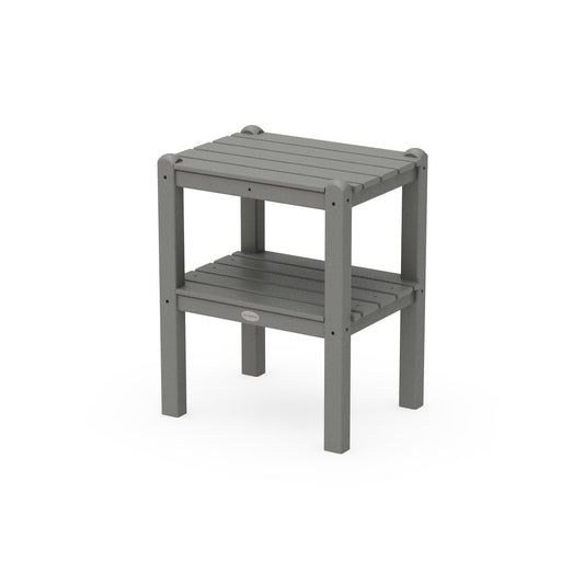 Two Shelf Side Table
