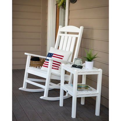 Two Shelf Side Table